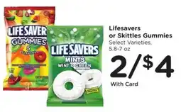 Kroger Lifesavers or Skittles Gummies offer