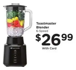 Kroger Toastmaster Blender offer