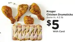 Kroger Kroger Chicken Drumsticks offer