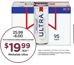 Kroger Michelob Ultra offer