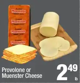 Super King Markets Provolone or Muenster Cheese offer
