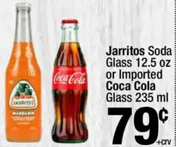 Super King Markets Jarritos Soda or Imported Coca Cola Glass offer