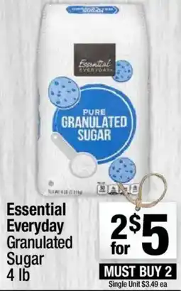 Super King Markets Essential Everyday Granulated Sugar offer