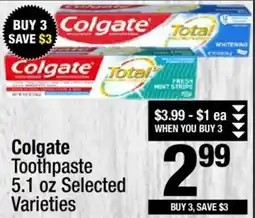 Super King Markets Colgate Toothpaste offer