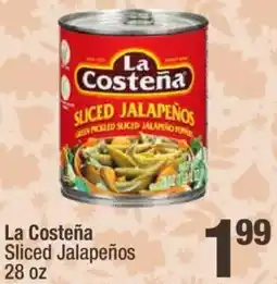 Super King Markets La Costeña Sliced Jalapeños offer