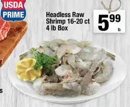 Super King Markets Headless Raw Shrimp offer