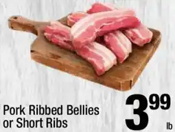 Super King Markets Pork Ribbed Bellies or Short Ribs offer