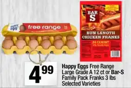 Super King Markets Happy Eggs Free Range Large Grade A offer