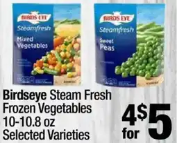Super King Markets Birdseye Steam Fresh Frozen Vegetables offer