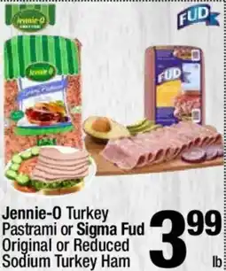 Super King Markets Jennie-0 Turkey Pastrami or Sigma Fud offer