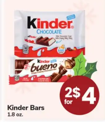 ACME Kinder Bars offer