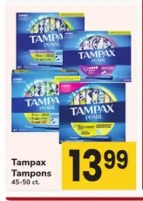 ACME Tampax Tampons offer