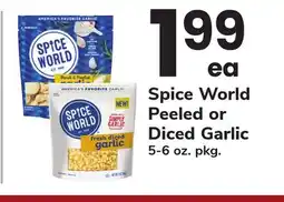 ACME Spice World Peeled or Diced Garlic offer