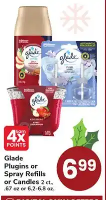 ACME Glade Plugins or Spray Refills or Candles offer