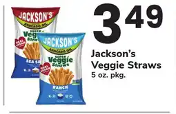ACME Jackson's Veggie Straws offer