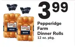 ACME Pepperidge Farm Dinner Rolls offer