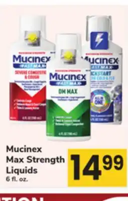 ACME Mucinex Max Strength Liquids offer