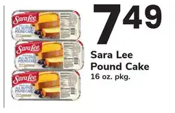 ACME Sara Lee Pound Cake offer