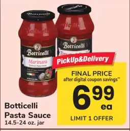 ACME Botticelli Pasta Sauce offer