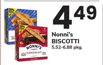ACME Nonni's BISCOTTI offer