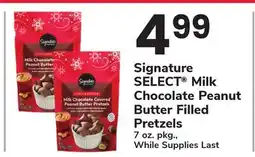 ACME Signature SELECT Milk Chocolate Peanut Butter Filled Pretzels offer