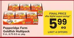 ACME Pepperidge Farm Goldfish Multipack offer