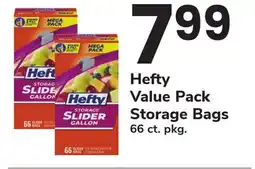 ACME Hefty Value Pack Storage Bags offer