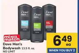 ACME Dove Men's Bodywash offer