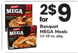 ACME Banquet MEGA Meals offer