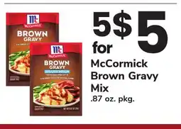 ACME McCormick Brown Gravy Mix offer