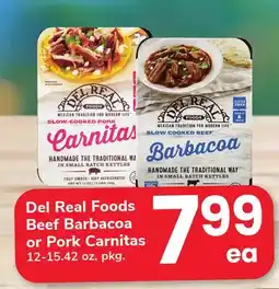 ACME Del Real Foods Beef Barbacoa or Pork Carnitas offer