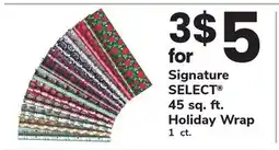 ACME Signature SELECT 45 sq. ft. Holiday Wrap 1 ct offer