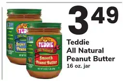 ACME Teddie All Natural Peanut Butter offer