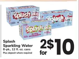 ACME Splash Sparkling Water offer