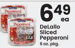 ACME DeLallo Sliced Pepperoni offer