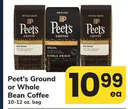 ACME Peet's Ground or Whole Bean Coffee offer