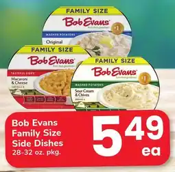 ACME Bob Evans Family Size Side Dishes offer
