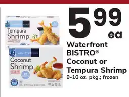 ACME Waterfront BISTRO Coconut or Tempura Shrimp offer