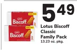 ACME Lotus Biscoff Classic Family Pack offer