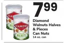 ACME Diamond Walnuts Halves & Pieces Can Nuts offer