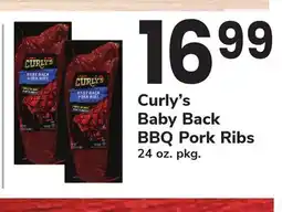 ACME Curly's Baby Back BBQ Pork Ribs offer