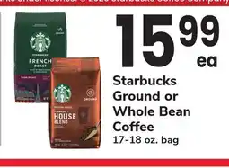 ACME Starbucks Ground or Whole Bean Coffee offer