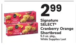 ACME Signature SELECT Cranberry Orange Shortbread offer