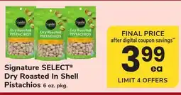 ACME Signature SELECT Dry Roasted In Shell Pistachios offer