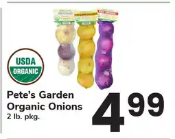 ACME Pete's Garden Organic Onions offer