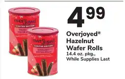 ACME Overjoyed Hazelnut Wafer Rolls offer