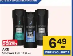 ACME AXE Shower Gel offer