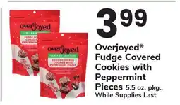 ACME Overjoyed Fudge Covered Cookies with Peppermint Pieces offer