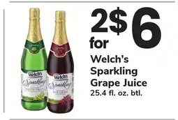 ACME Welch's Sparkling Grape Juice offer