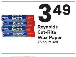 ACME Reynolds Cut-Rite Wax Paper offer